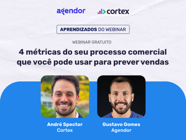 4 métricas do processo comercial que ajudam a prever vendas