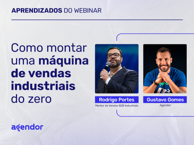 Aprendizados Webinar maquina de vendas industriais