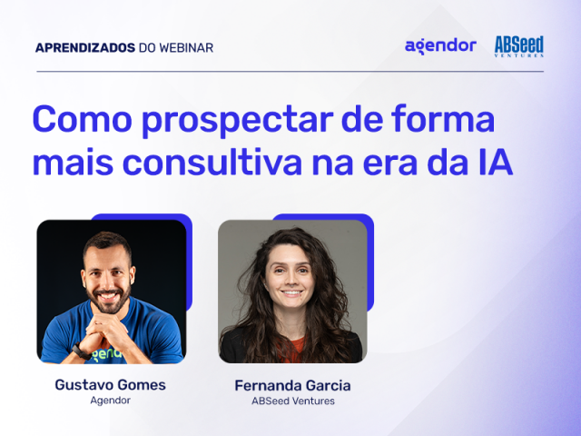 aprendizados webinar prospecção com IA